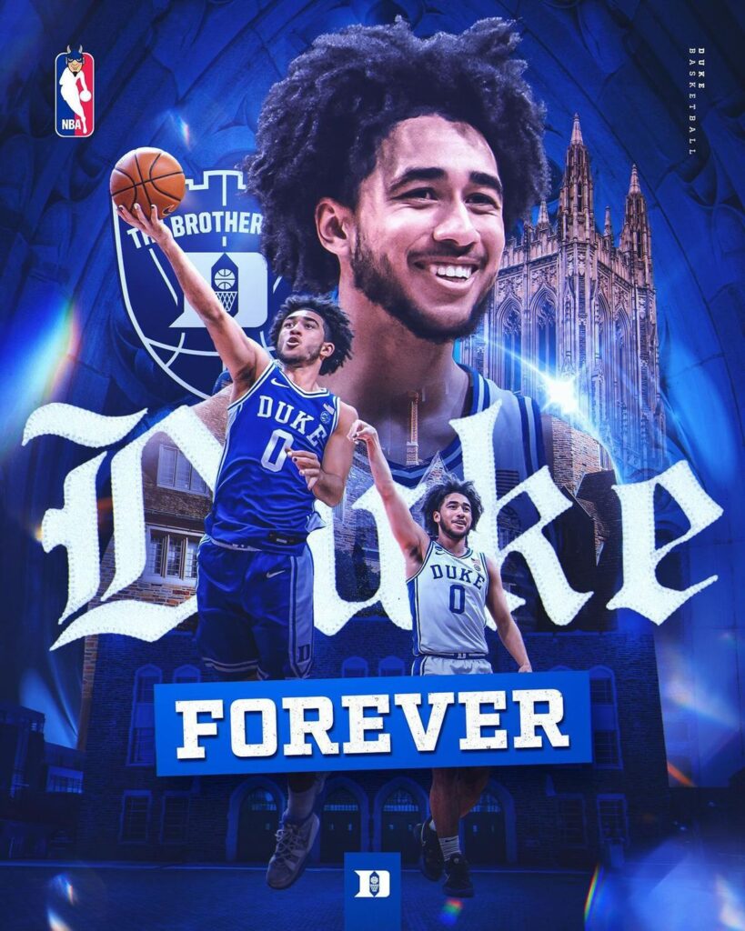 Pemain Pertama Duke, Cameron Boozer, Dinobatkan Sebagai Pemain Terbaik Nasional Putra Assosiated Press